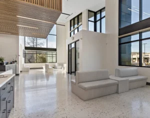 Interior image of a healthcare real estate building